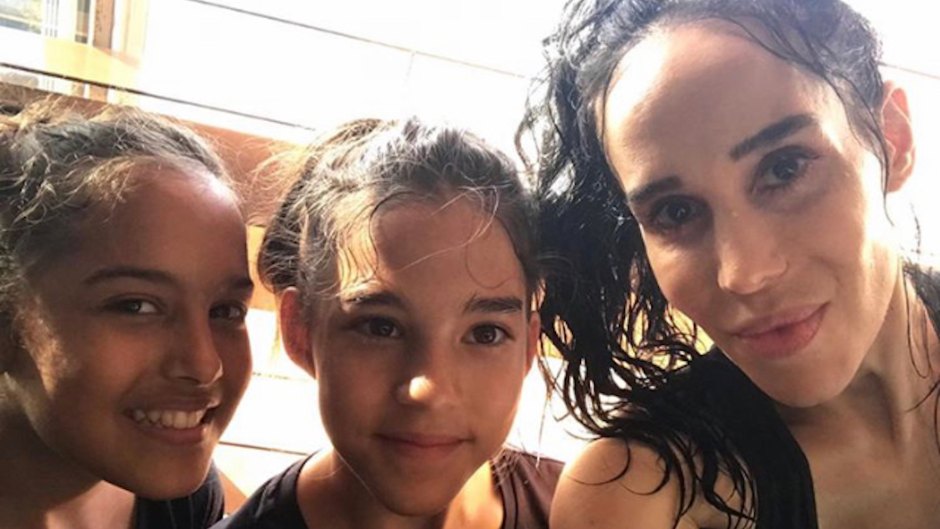 Octomom Nadya Suleman Shares Workout Photos With Daughters