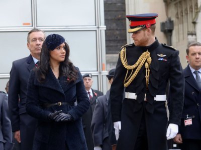 Prince Harry Meghan Markle Westminster Abbey Field of Remembrance Opening 2019