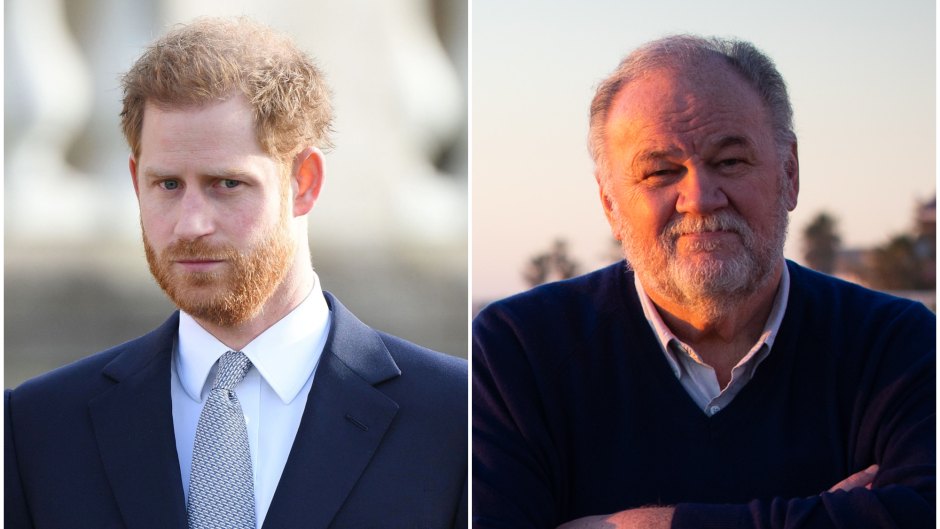 Prince Harry Texted Meghan Markle's Dad Thomas Prior to Wedding