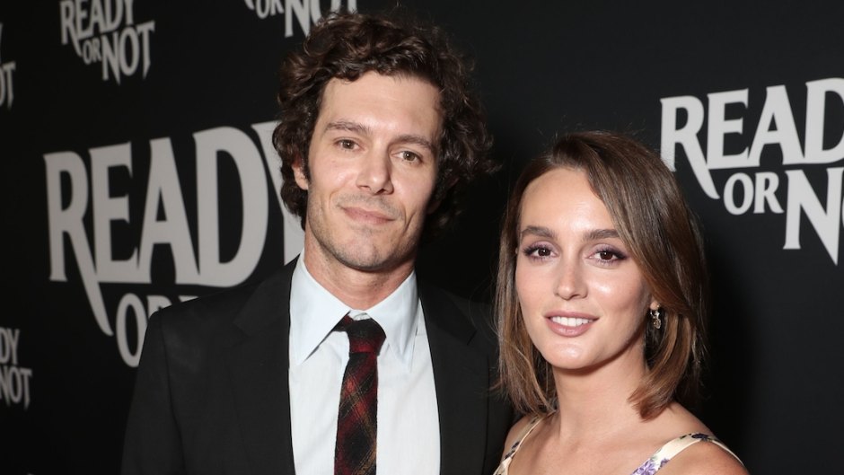 Leighton Meester and Husband Adam Brody