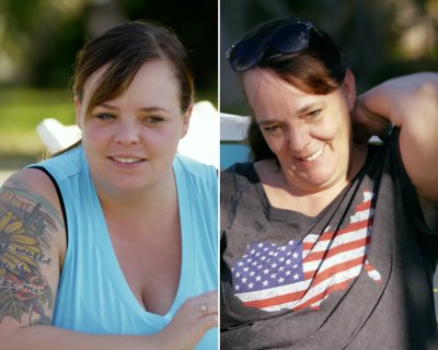 Side-by-Side Photos of Catelynn Lowell and April Brockmiller on 'Teen Mom OG'