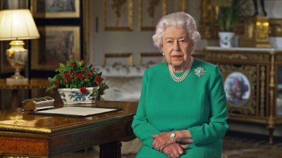 queen elizabeth rare tv speech coronavirus