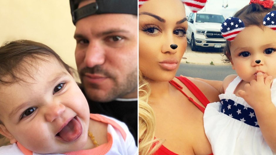 Jersey Shore Ronnie Ortiz-Magro and Jenn Harley Daughter Ariana Sky Cutest Photos