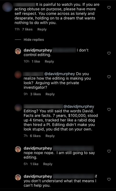 90 day fiance david blames editing instagram comment