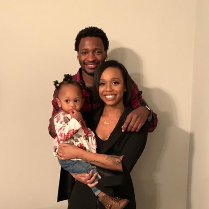 Shawniece and Jephte With Daughter Laura
