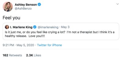 Ashley Benson Has Been 'Crying a Lot' Amid Cara Delevingne Split