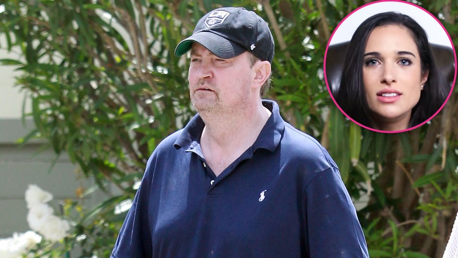 Matthew Perry Steps Out for Smoke Break With Friend Weeks After Split From Molly Hurwitz