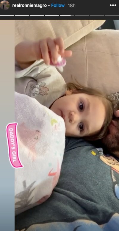 Ronnie Ortiz-Magro and Daughter
