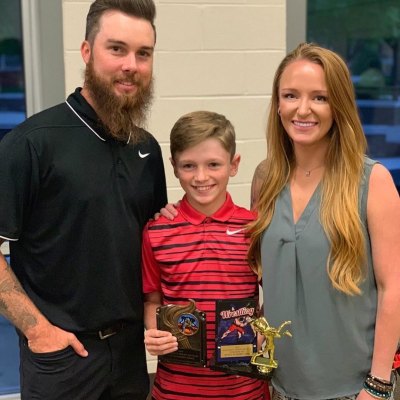 Maci Bookout With Husband Taylor McKinney and Son Bentley Edwards