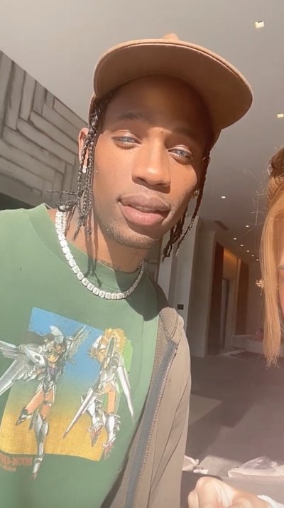 Travis Scott on Kylie Jenner's Instagram Story After Birthday Shout-Out