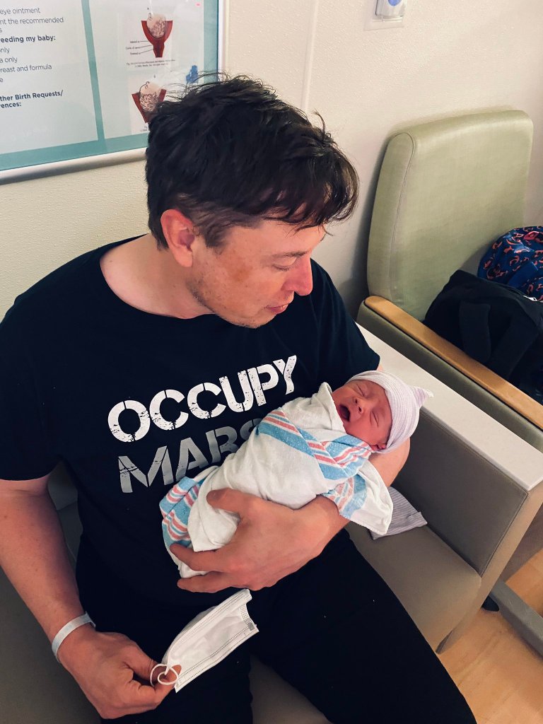 Grimes Shares Adorable Video of Elon Musk and Newborn Son ...