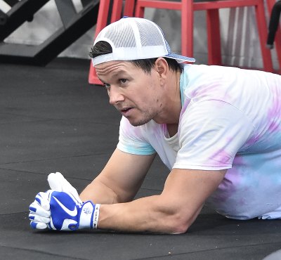 Mark Wahlberg working out in the gym, shares fitness secrets
