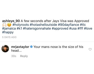 90 Day Fiance Ashley Tells Bravo Fire Jax Taylor After Jay Comments