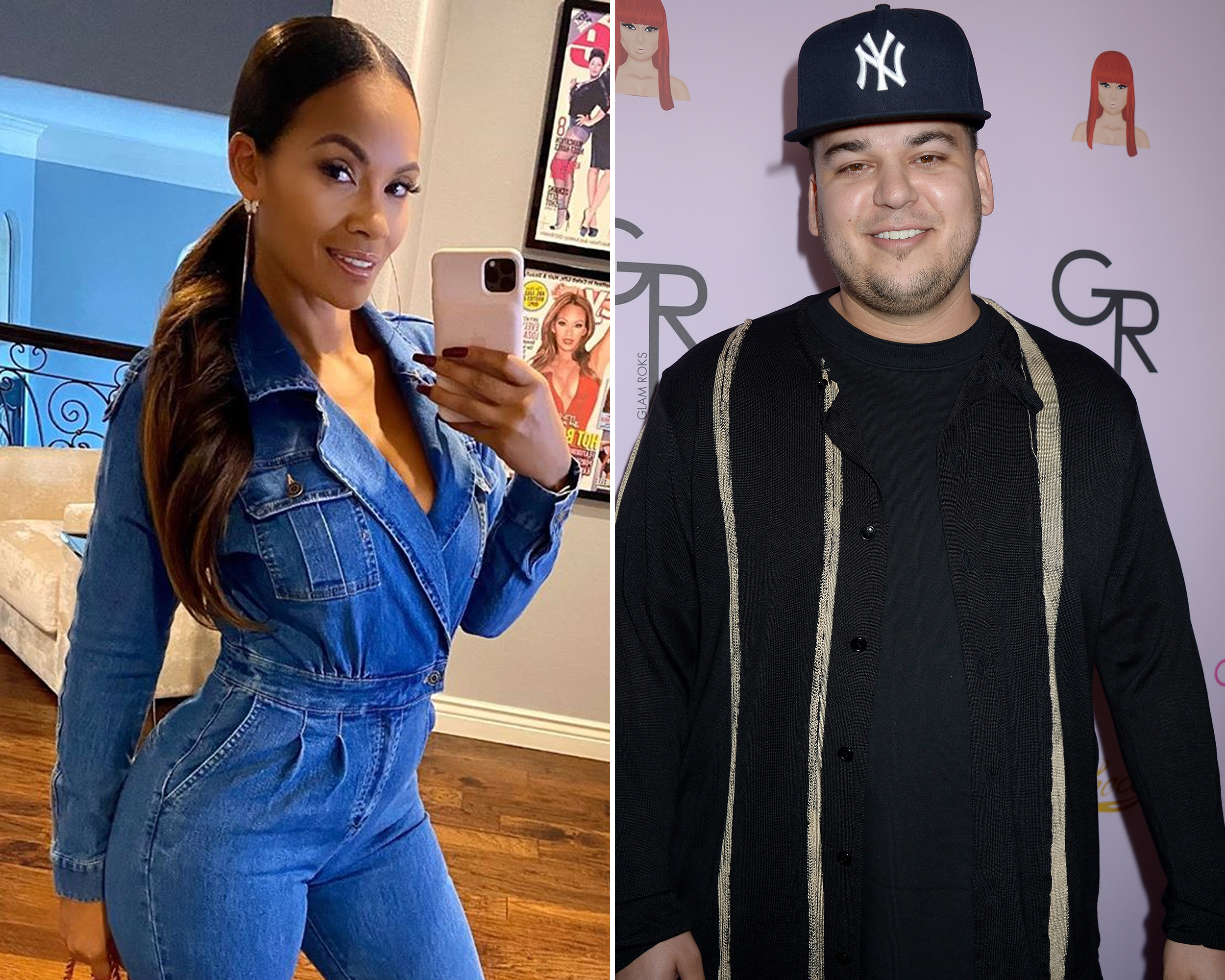 Basketball Wives Star Evelyn Lozada Flirts With Rob Kardashian picture picture