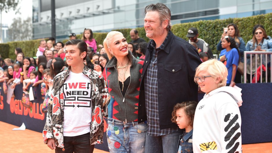 Blake Shelton Photos With Gwen Stefani's Kids Kingston, Zuma and Apollo