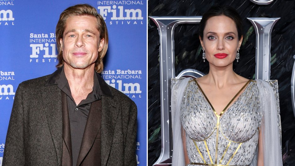 Brad Pitt Spotted for the 1st Time at Angelina Jolie's Home Since Split