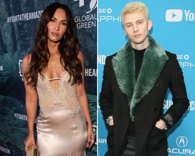Side-by-Side Photos of Megan Fox and Machine Gun Kelly