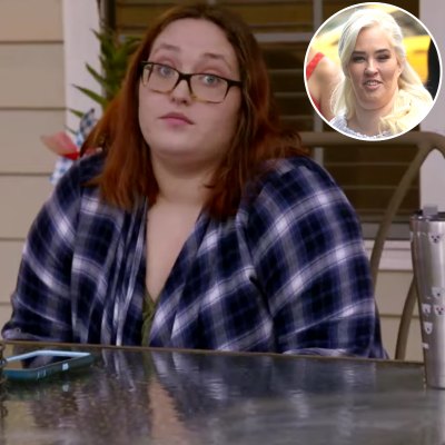 Inset Photo of Mama June Over Photo of Lauryn Pumpkin Shannon