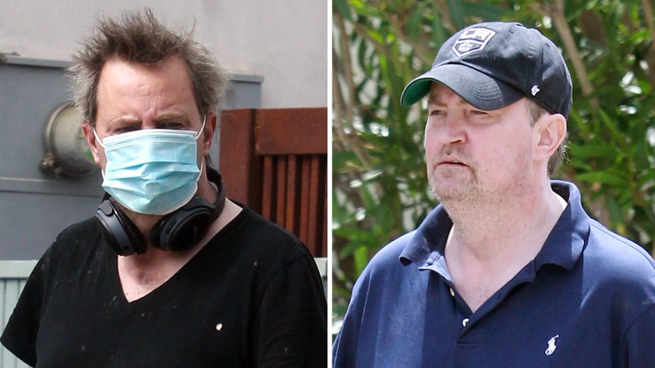 Matthew Perry out and about 2020 quarantine