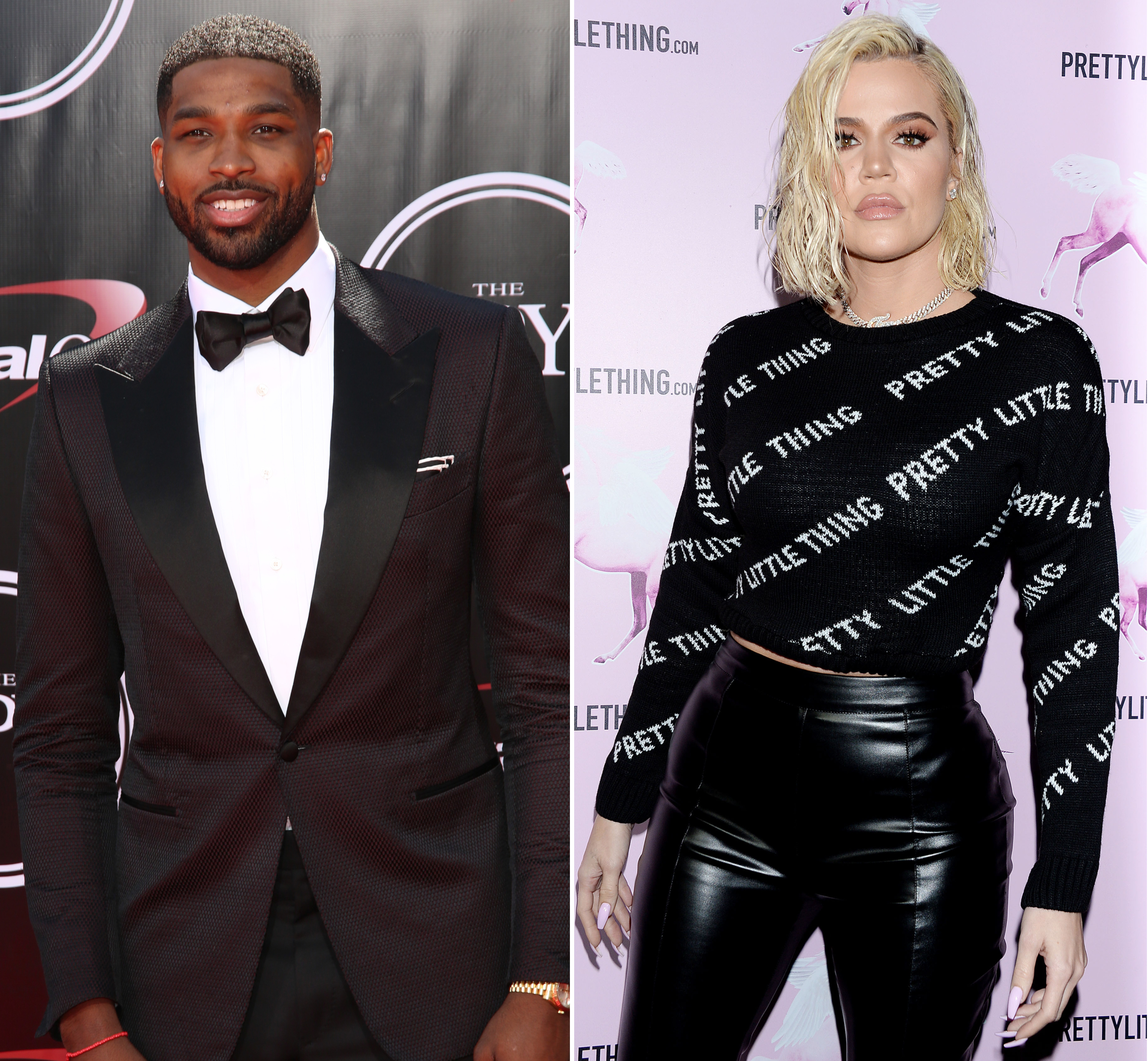 Tristan Thompson Comments on Khloe's Sexy Selfie With Malika Haqq