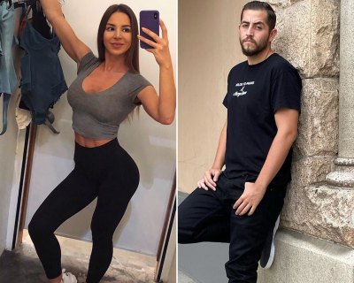 Side-by-SIde Photos of Anfisa Nava and Jorge Nava