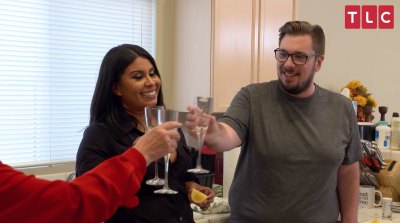 Colt and Vanessa Cheers With Debbie on 90 Day Fiance