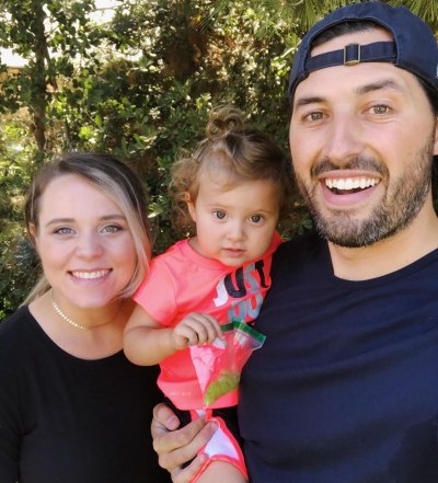 Jeremy Vuolo With Duaghter Felicity and Wife Jinger