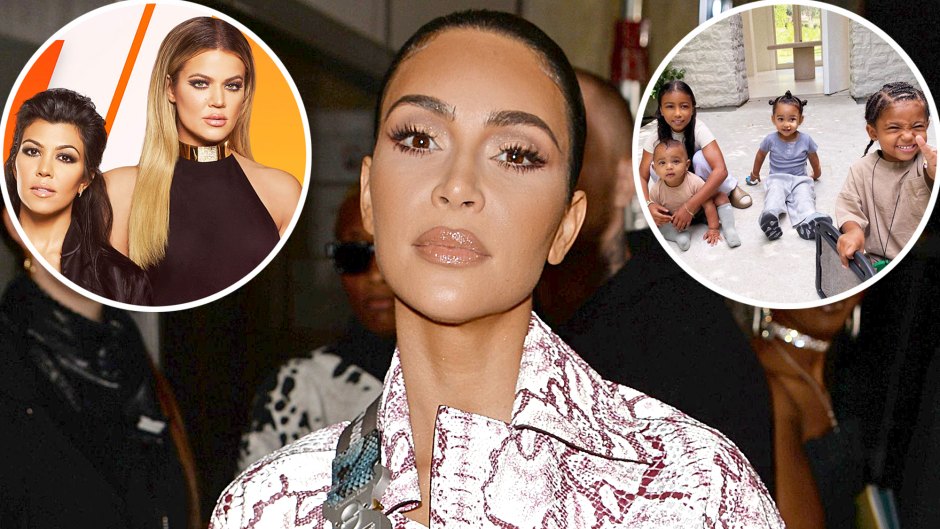 Kim Kardashian Sisters Are Rallying Together Shield Her Kids From Family Drama