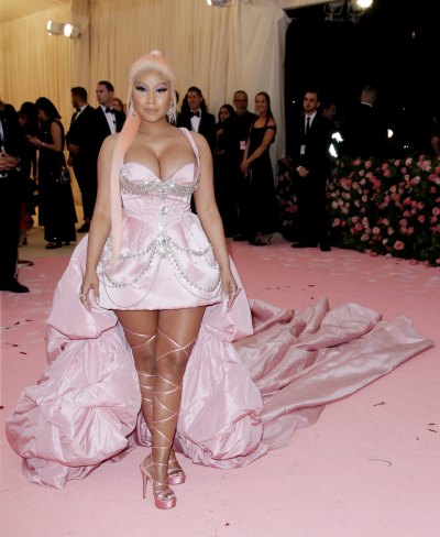 Nicki Minaj in Pink Dress