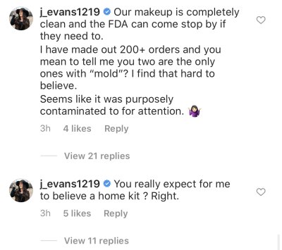 Teen Mom 2 Star Jenelle Evans Slams Claims JE Cosmetics Brow Kits are Contaminated With Mold and Fungus