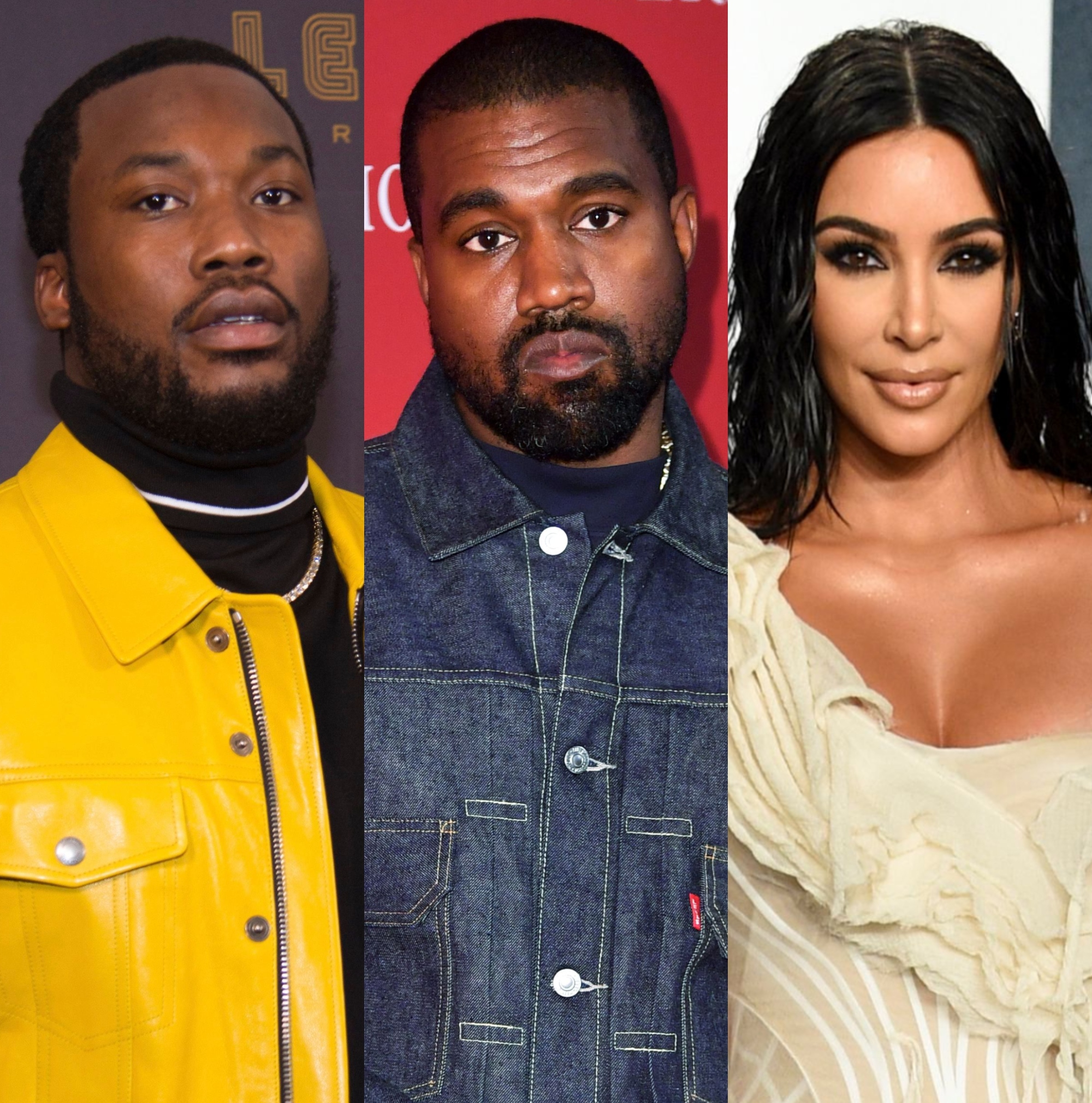 Meek Mill addresses Kanye's tweets about Kim Kardashian meeting
