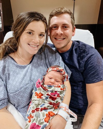 Joy-Anna Duggar and Husband Austin Forsyth With New Daughter