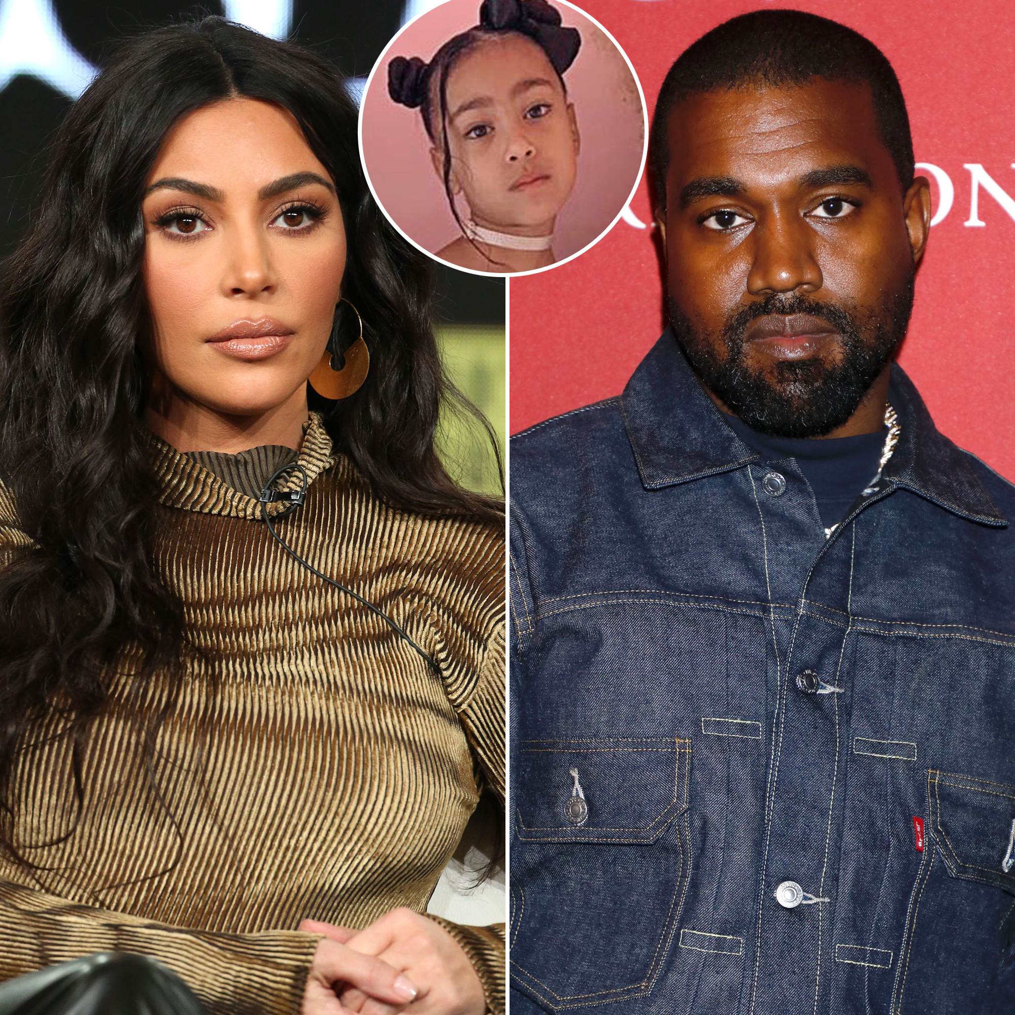 Kim Kardashian's Daughter North 'Wants to Be' With Dad Kanye West