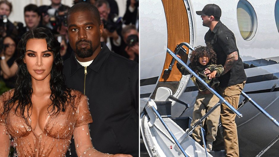 Kim Kardashian and Kanye's Son Saint Spotted in Wyoming Amid Drama