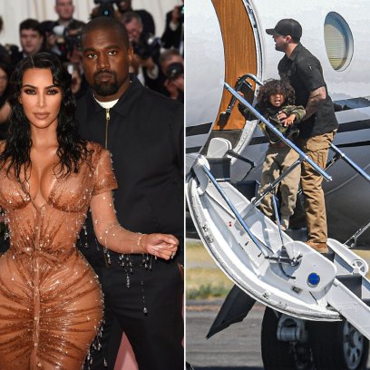 Kim Kardashian and Kanye's Son Saint Spotted in Wyoming Amid Drama