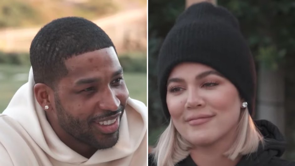 Side-by-Side Photos of Tristan Thompson and Khloe Kardashian on 'KUWTK'