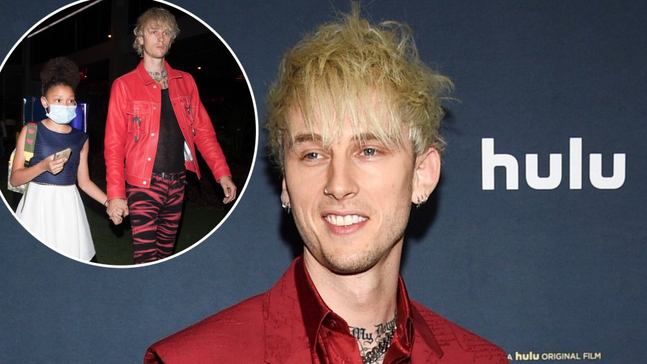 Machine Gun Kelly and Daughter Casie Baker Get Dinner at Boa in West Hollywood