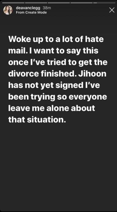 90 day fiance deavan files divorce jihoon
