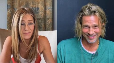 Jennifer Aniston and Brad Pitt Flirt Furing 'Fast Times' Table Read