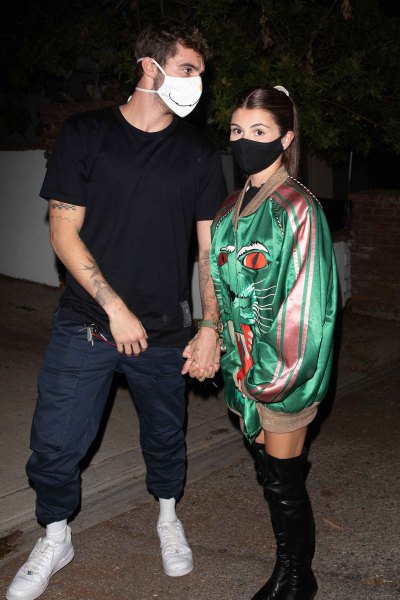 Olivia Jade and Jackson Guthy Funny Faces Dinner