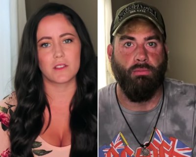 Side-by-Side Photos of Jenelle Evans and David Eason