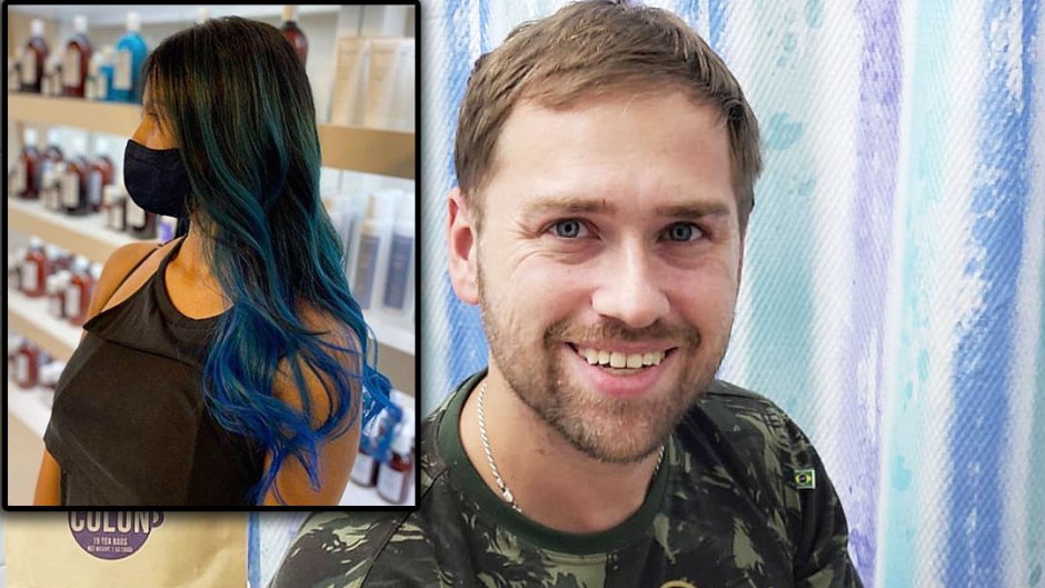 90 Day Fiance Star Paul Staehle Shows Off Karines Blue Hair Makeover After Reconciliation