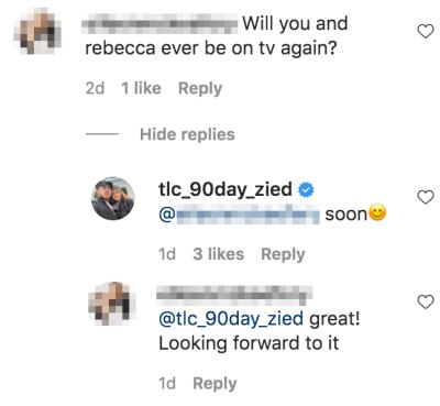 90 Day Fiance's Zied Confirms He and Rebecca Will Be on Reality TV Again Soon