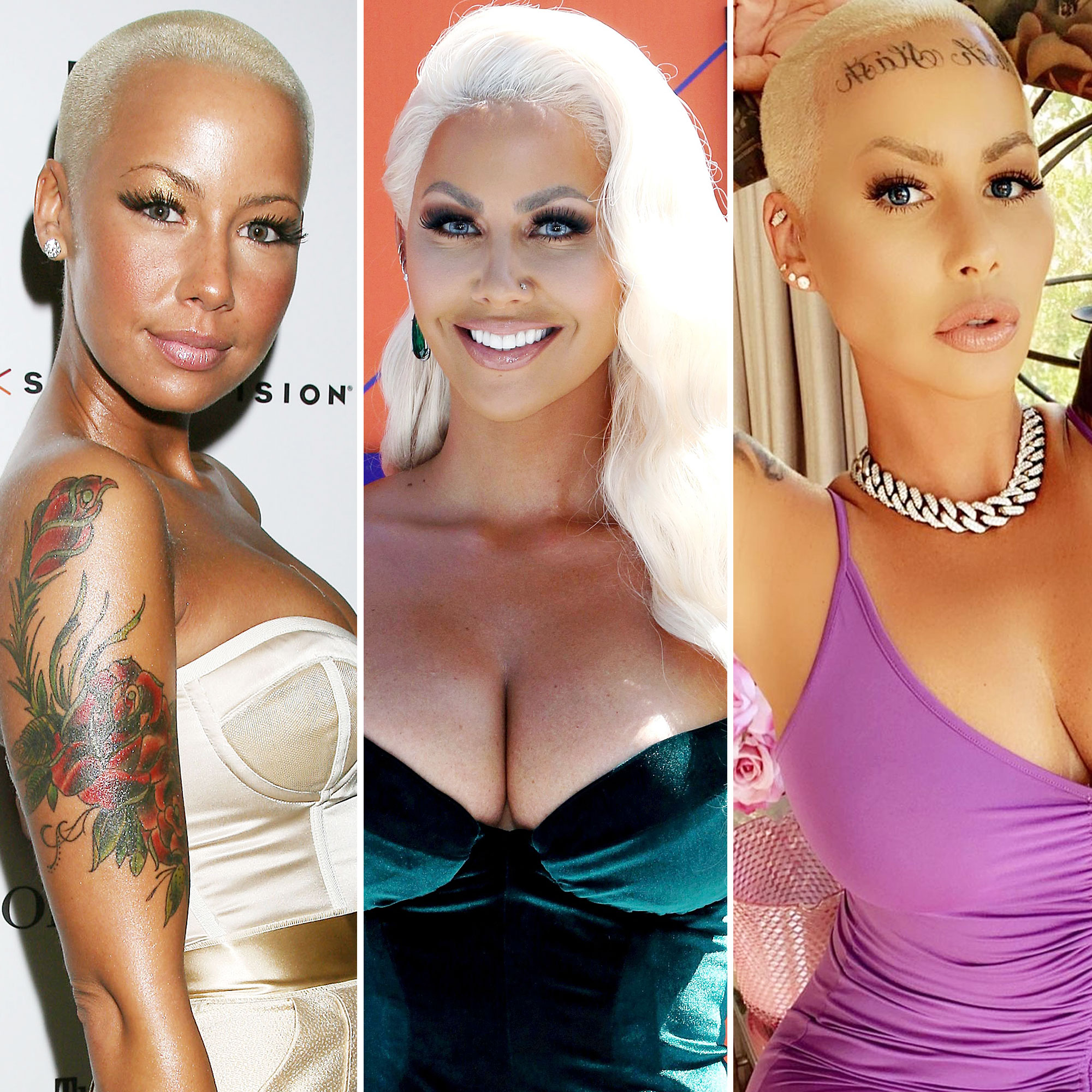 Amber Rose shows off her new face tattoo in Los Angeles the reason behind  the inking will inspire you  Life