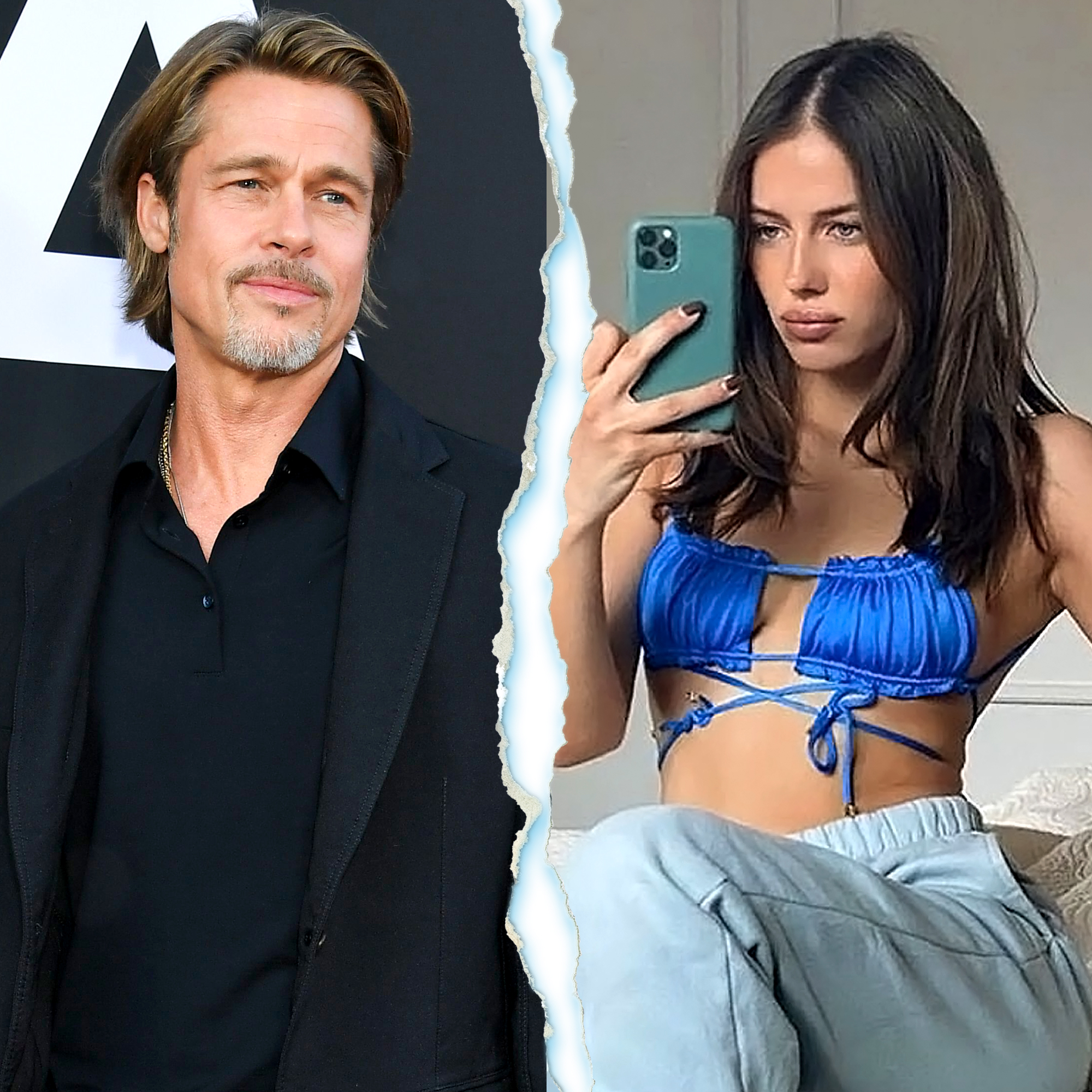 Brad Pitt and Nicole Poturalski Split Actor Upset After Breakup picture