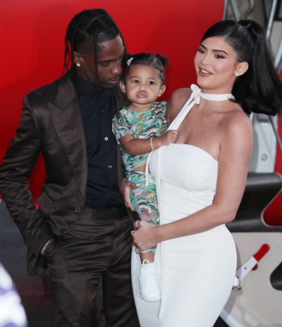 Kylie and Travis Photos With Stormi