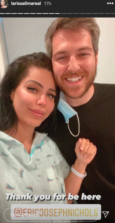 90 Day Fiance's Larissa Dos Santos Lima Shows Love to Eric for Being By Her Side During Cosmetic Procedure