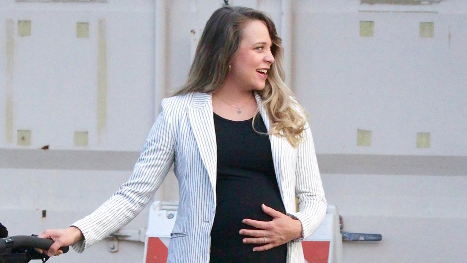 Jinger Duggar Flaunts Baby Bump in Form-Fitting Dress and Heels Ahead of Due Date