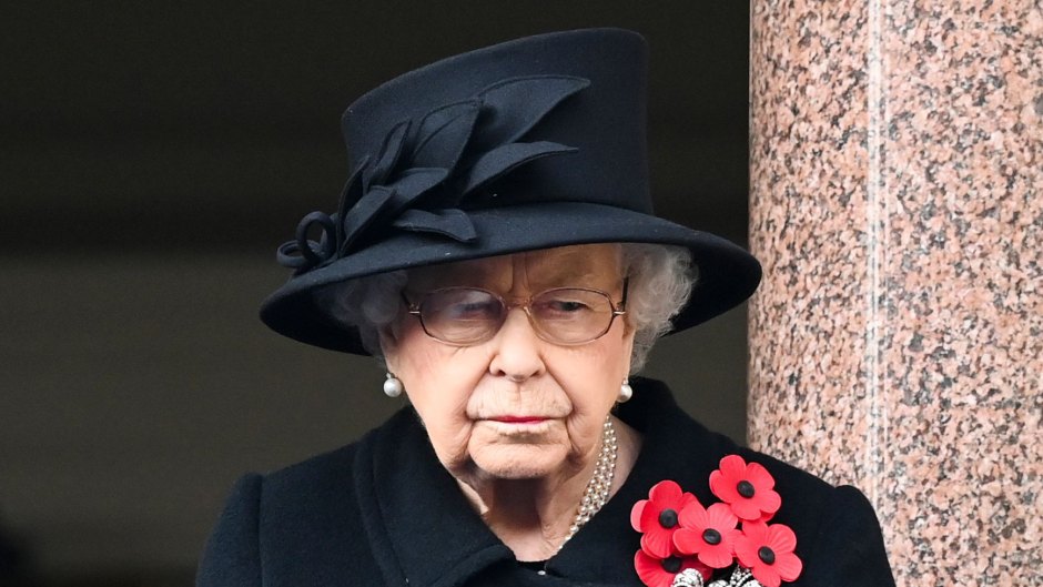 Queen Elizabeth and Duchess Kate Attend Remembrance Sunday Service in London