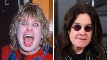 Ozzy Osbourne then vs now